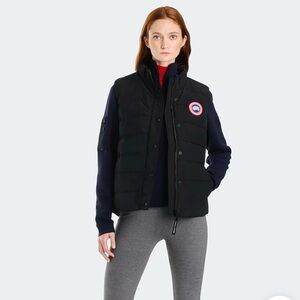 Canada Goose Women's Black Puffer Vest